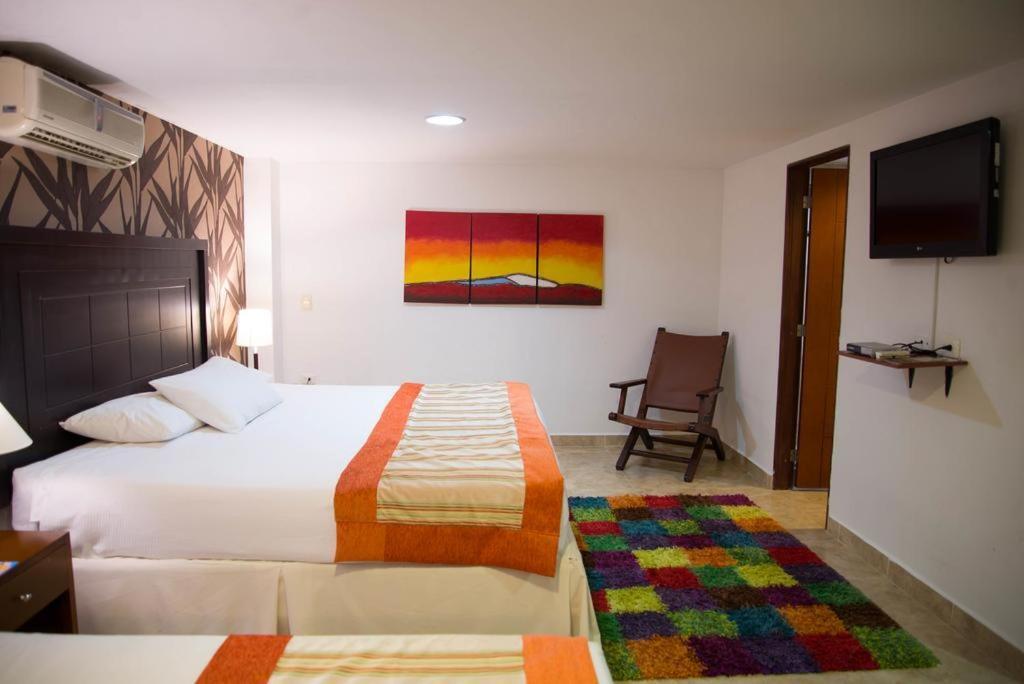 Hotel San Antonio Del Cerro Cerritos Luaran gambar